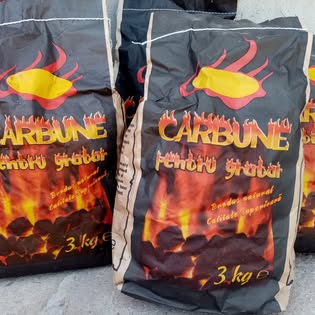 Sacchi di carbone per barbecue